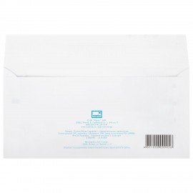 Конверт маркированный ПОЧТА РОССИИ "литера А" E65 (110х220мм), отрывная лента, Куда-Кому, 80г/м2