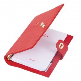 Ежедневник-органайзер недатированный B5 167х240мм BRAUBERG "Nova", под кожу, 160л, красный, 116203