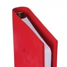 Ежедневник-органайзер недатированный B5 167х240мм BRAUBERG "Nova", под кожу, 160л, красный, 116203