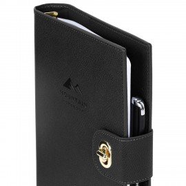 Ежедневник-органайзер недатированный B5 167х240мм BRAUBERG "Nova", под кожу, 160л, черный, 116204