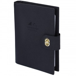 Ежедневник-органайзер недатированный B5 167х240мм BRAUBERG "Nova", под кожу, 160л, черный, 116204