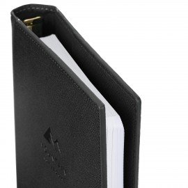 Ежедневник-органайзер недатированный B5 167х240мм BRAUBERG "Nova", под кожу, 160л, черный, 116204