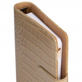 Ежедневник-органайзер недатированный B6 150x190мм BRAUBERG "Comodo", под кожу, 160л, бежевый, 116206