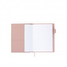 Ежедневник недатированный В6 130х185мм BRAUBERG "Gleam", под кожу, 160л, розовый, 116219