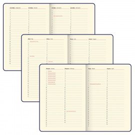 Ежедневник недатированный А5 138х213мм BRAUBERG Base, под кожу, 160л, фиолетовый, 116256