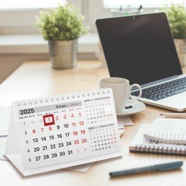 Календарь-домик настольный на гребне с бегунком, 2025 г., BRAUBERG, 160х105 мм, "Небоскрёб", 116263