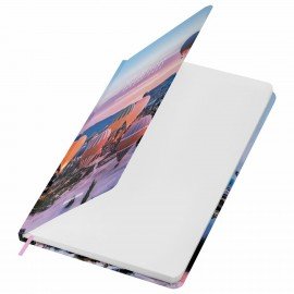 Ежедневник недатированный с резинкой А5 145х203мм, BRAUBERG, твердый, 160л, Cappadocia, 116306