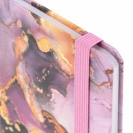 Еженедельник недатированный с резинкой 171х93мм, BRAUBERG, твердый, 64л, Marble stone, 116307