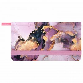 Еженедельник недатированный с резинкой 171х93мм, BRAUBERG, твердый, 64л, Marble stone, 116307