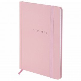 Блокнот с резинкой в клетку 96л, А5 145х203, твердая обложка, BRAUBERG, Дизайн 5, 116319