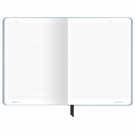 Блокнот с резинкой в клетку 96л, А5 145х203, твердая обложка, BRAUBERG, Дизайн 7, 116321