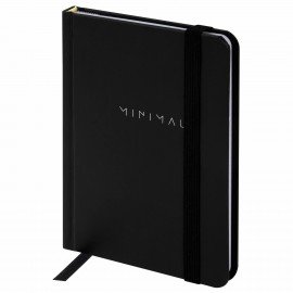 Блокнот с резинкой в клетку 96л, МАЛЫЙ ФОРМАТ А6 109х148, твердая обложка, BRAUBERG, Дизайн 3, 116333