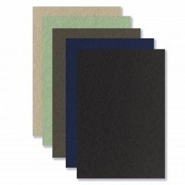 Бумага для пастели А4 в папке, 20 листов 5 цветов, 180 гр/м2, BRAUBERG ART CLASSIC, 116345