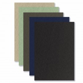 Бумага для пастели БОЛЬШАЯ А3 в папке, 20 листов 5 цветов, 180 гр/м2, BRAUBERG ART CLASSIC, 116346