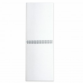 Блокнот А5 146х206мм, 60л, гребень, картон, жест подложка, клетка, BRAUBERG Minimal Classiс, 116426