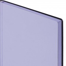 Блокнот А5 138x213мм BRAUBERG Personal, под кожу, 80 листов, клетка, лавандовый, 116610
