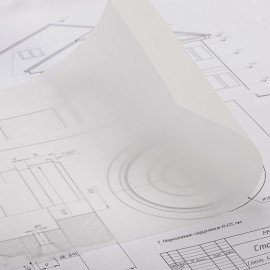 Калька А3 ВЫСОКОЙ ПРОЗРАЧНОСТИ, ПЛОТНАЯ, для печати и творчества, 90 г/м2, 250 листов, BRAUBERG, 116641