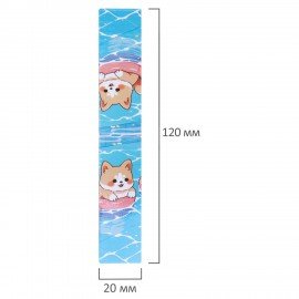 Закладки для книг МАГНИТНЫЕ, "ДЛЯ ДЕВОЧЕК", набор 12 штук, 60x20 мм, FUNSTER, 116654