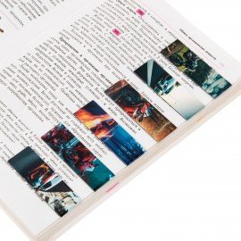 Закладки для книг МАГНИТНЫЕ, "ДЛЯ МАЛЬЧИКОВ", набор 12 штук, 60x20 мм, FUNSTER, 116656