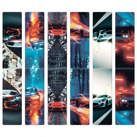 Закладки для книг МАГНИТНЫЕ, "ДЛЯ МАЛЬЧИКОВ", набор 12 штук, 60x20 мм, FUNSTER, 116656