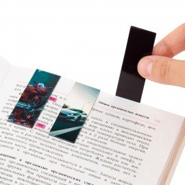 Закладки для книг МАГНИТНЫЕ, "ДЛЯ МАЛЬЧИКОВ", набор 12 штук, 60x20 мм, FUNSTER, 116656