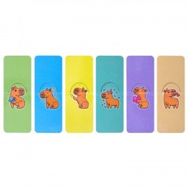 Закладки для книг МАГНИТНЫЕ, "ЯРКИЙ МИКС", набор 30 штук, 35x25 мм, FUNSTER, 116657