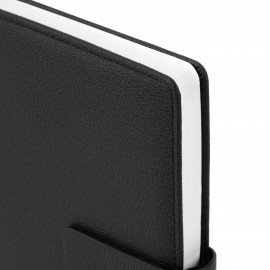 Ежедневник в подарочном наборе 5в1 А5 145x212мм BRAUBERG "President", под кожу, 160 листов, черный, 116850