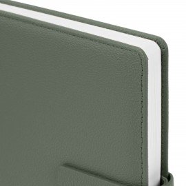 Ежедневник в подарочном наборе 5в1 А5 145x212мм BRAUBERG "President", под кожу, 160 листов, зеленый, 116855