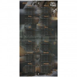 Календарь настенный перекидной 2026г, BRAUBERG, 12 листов, 21,3х21,3см, МИНИ, Relax, 116941