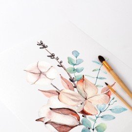 Альбом для смешанных техник (акварель/карандаш/пастель) MixMedia 200г, А4 40л гребень, BRAUBERG ART PREMIERE, 116962