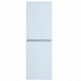 Блокнот БОЛЬШОЙ ФОРМАТ А4 198х297мм, 80л, гребень, картон, подложка, клетка, BRAUBERG PASTEL, 117032