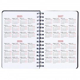 Ежедневник недатированный А5 135х210мм BRAUBERG Felt на гребне, войлок, кнопка 160л, серый, 117133