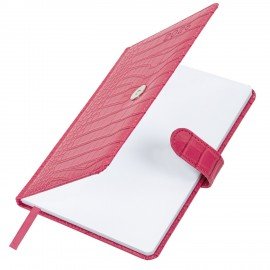 Еженедельник датированный 2026 А5 145х215мм BRAUBERG Party, под кожу, розовый, 117176