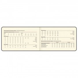 Еженедельник датированный 2026 МАЛЫЙ ФОРМАТ 95х155мм А6 BRAUBERG Unique, темно-коричневый, 117207