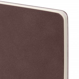 Еженедельник датированный 2026 МАЛЫЙ ФОРМАТ 95х155мм А6 BRAUBERG Unique, темно-коричневый, 117207