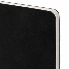 Еженедельник датированный 2026 МАЛЫЙ ФОРМАТ 95х155мм А6 BRAUBERG Unique, черный, 117208