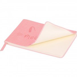 Еженедельник датированный 2026 МАЛЫЙ ФОРМАТ 105х160мм А6 BRAUBERG Imprint, тиснение, розовый, 117213