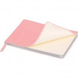 Еженедельник датированный 2026 МАЛЫЙ ФОРМАТ 105х160мм А6 BRAUBERG Blaze, фольга, розовый, 117215