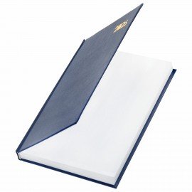 Ежедневник датированный 2026 145х215мм, А5, STAFF, обложка бумвинил, синий, 117305