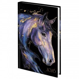 Ежедневник датированный 2026 145х215мм, А5, STAFF, ламинированная обложка, "Символ года", 117317