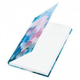 Ежедневник датированный 2026 145х215мм, А5, STAFF, ламинированная обложка, Гортензия, 117321