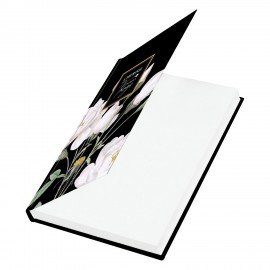 Ежедневник датированный 2026 145х215мм, А5, STAFF, ламинированная обложка, Розы, 117322