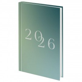 Ежедневник датированный 2026 145х215мм, А5, STAFF, ламинированная обложка, 2026, 117323