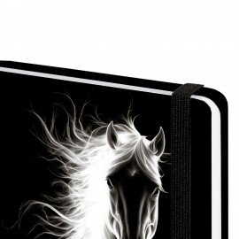 Ежедневник датированный 2026 с резинкой 145х203 мм, А5, BRAUBERG, твердый, "Символ года", 117335