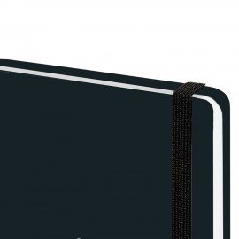 Ежедневник датированный 2026 с резинкой 145х203 мм, А5, BRAUBERG, твердый, фольга, "Пульс", 117341