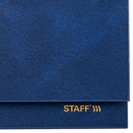 Планинг датированный 2026 300х130мм, STAFF, гребень, обложка бумвинил, 64л, синий, 117358