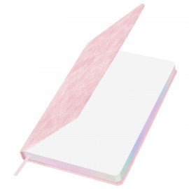 Ежедневник датированный 2026 А5 138х213мм BRAUBERG Ice, под кожу, розовый, 117390