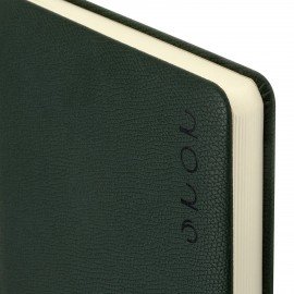 Ежедневник датированный 2026 А5 138х213мм BRAUBERG Essential, под кожу, держатель, черный, 117394