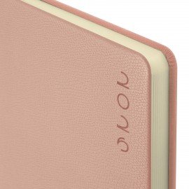 Ежедневник датированный 2026 А5 138х213мм BRAUBERG Essential, под кожу, держатель, розовый, 117395