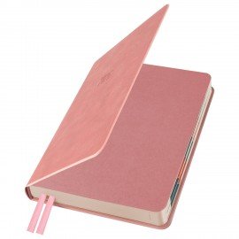 Ежедневник датированный 2026 B6 125х173мм GALANT Vivid, под кожу, розовый, 117411